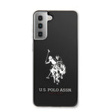 U.S. Polo Samsung Galaxy S21 Cover med Logo Sort