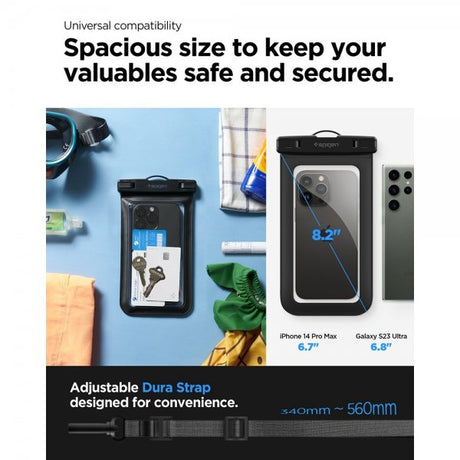 Spigen Vandtæt Cover Aqua Shield Sort