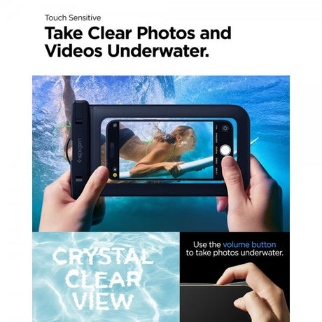 Spigen Vandtæt Cover Aqua Shield Sort