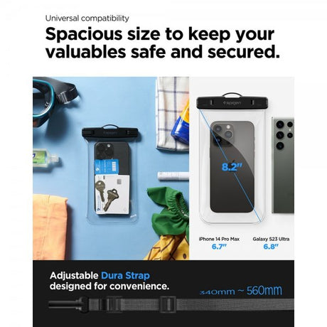 Spigen Vandafvisende Etui Aqua Shield Transparent