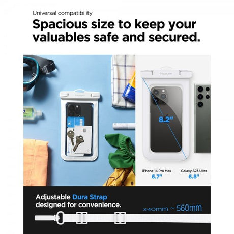 Spigen Vandafvisende Etui Aqua Shield Hvid