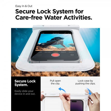 Spigen Vandafvisende Etui Aqua Shield Hvid