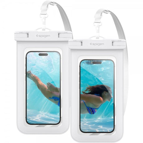 Spigen Vandafvisende Etui Aqua Shield Hvid