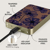 Burga Powerbank MagSafe 5000 mAh Velvet Night Guld