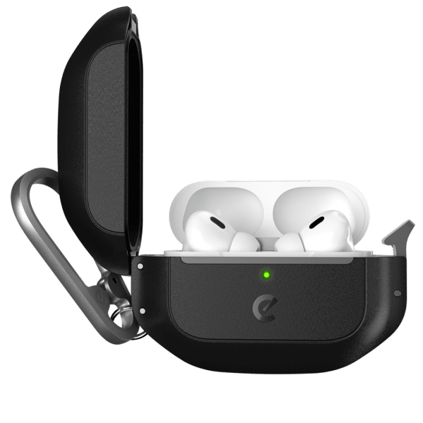 KeyBudz AirPods Pro 2 Cover Element Series Carbon Black
