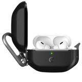 KeyBudz AirPods Pro 2 Cover Element Series Carbon Black