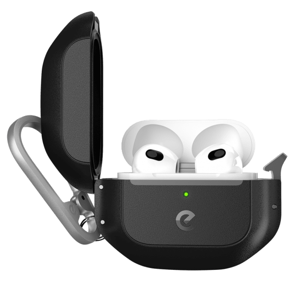 KeyBudz AirPods 3 Etui Element Series Carbon Black