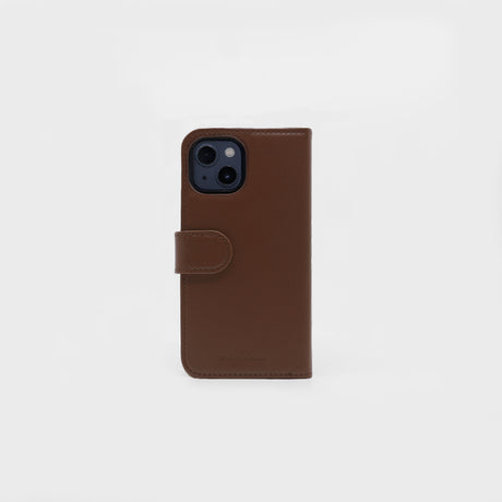 MobileFriend iPhone 13/14/15/16e/17e Fodral Magnetiskt Brun