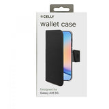Celly Samsung Galaxy A35 Etui Wally Wallet Case Sort