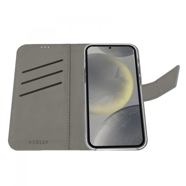 Celly Samsung Galaxy S26 Etui Wally Wallet Case Sort