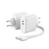 ALOGIC Rapid Power 2-ports (45+18W) GaN oplader inkl. 2m USB-C opladerkabel