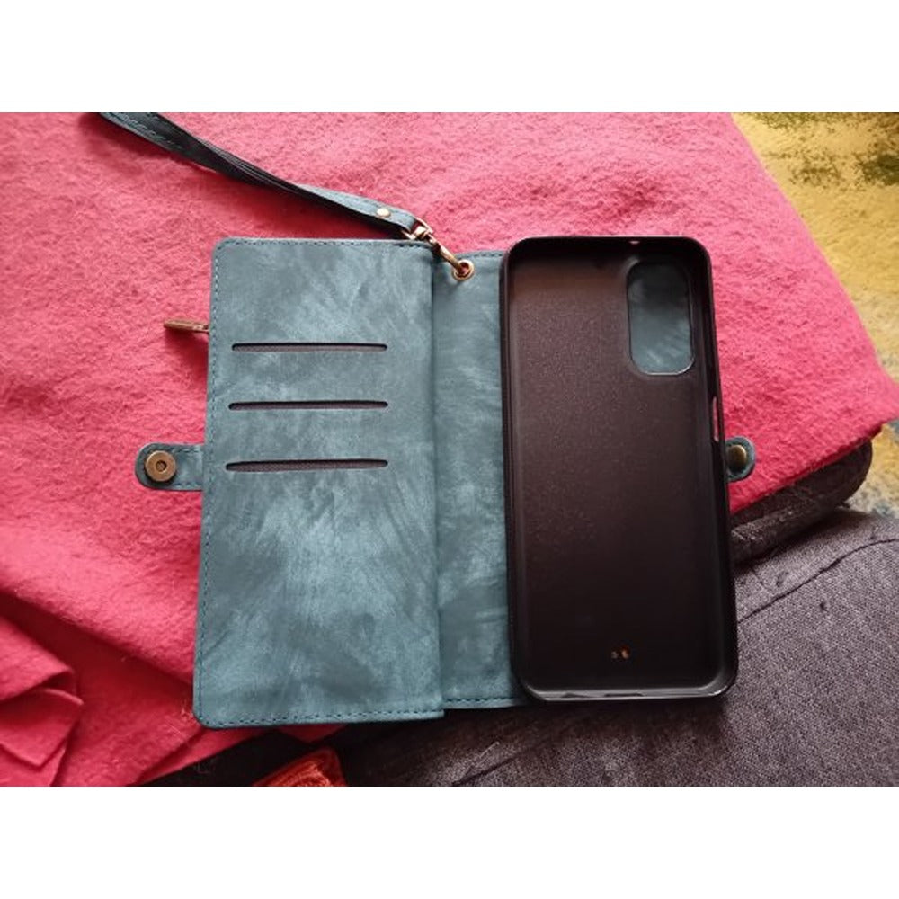 CaseMe Samsung Galaxy A14 Cover 008 Series Aftageligt Cover Petrol