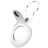KeyBudz AirTag Holder Læder 2-pak Hvid