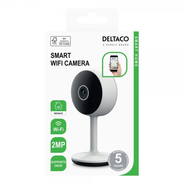 Deltaco Smart Home WiFi-kamera med Bevægelsesdetektion