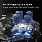 EasySMX X10 Mechanic Master Gamepad Trådløs/Kabel Sølv