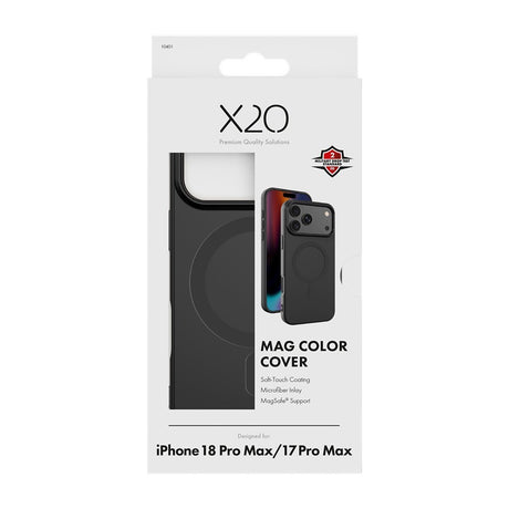 X2O iPhone 17 Pro Max/iPhone 18 Pro Max Cover Mag Color Sort