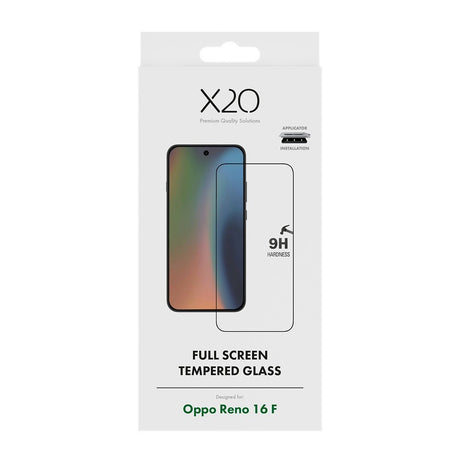 X2O Oppo Reno16 F Skærmbeskytter Premium Full Screen