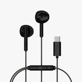 X2O Trådade Høretelefoner USB-C Capsule 1.2m Sort