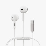 X2O Trådade Høretelefoner USB-C Capsule 1.2m Hvid
