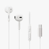 X2O Trådade Høretelefoner USB-C Capsule 1.2m Hvid