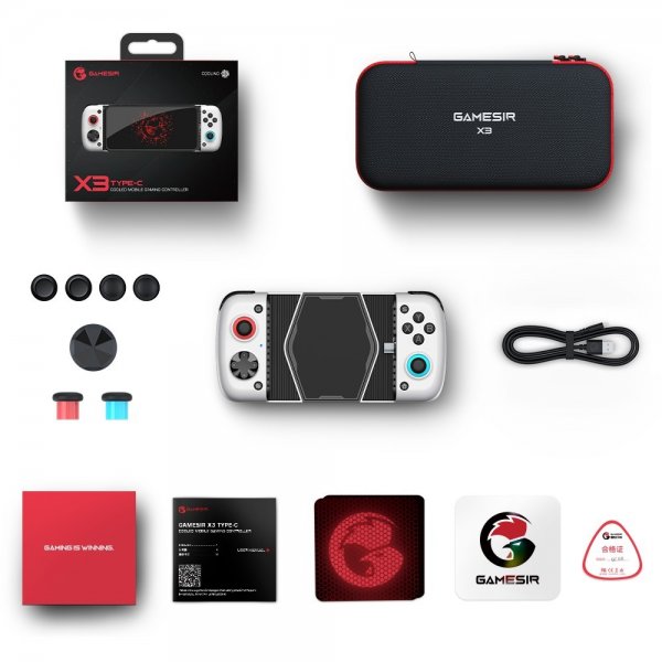 GameSir X3 Type-C Peltier-kølet mobil gaming-controller