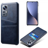 Xiaomi 12 Pro Cover med to Kortlommer Blå