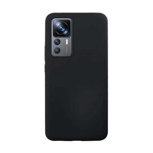 Xiaomi 12T/12T Pro Cover Silikone Sort