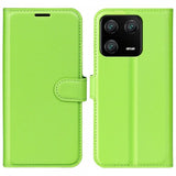 Xiaomi 13 Pro Etui Litchi Grøn