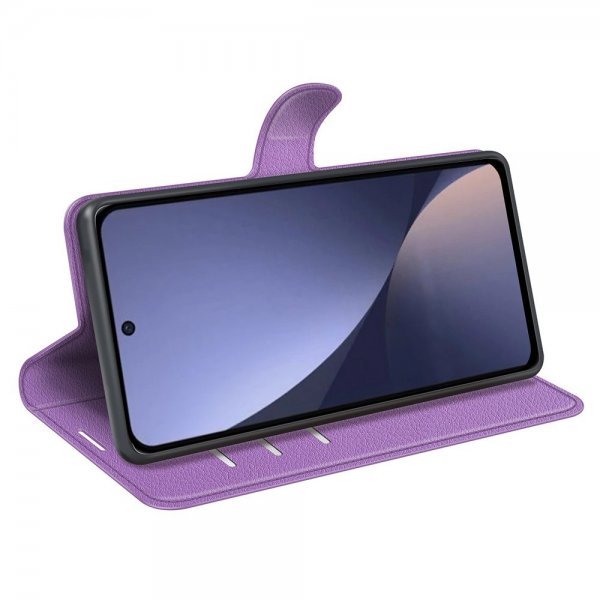 Xiaomi 13 Pro Cover Litchi Lilla