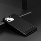 Mofi Xiaomi 13 Cover Børstet Kulfibertekstur Sort