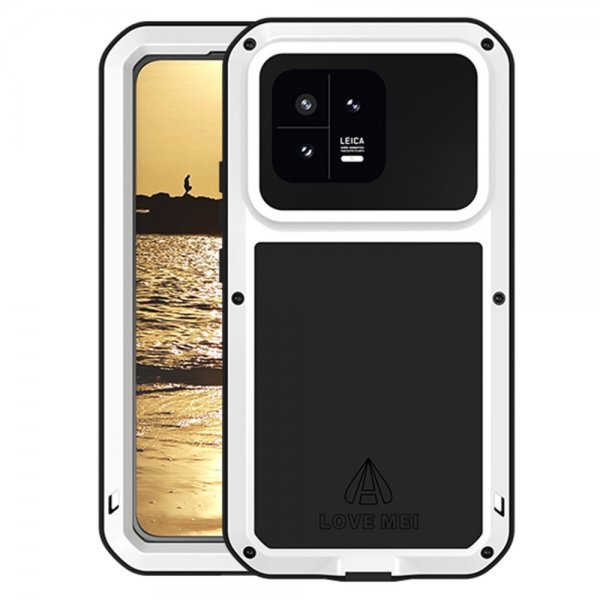 Love Mei Xiaomi 13 Cover Kraftfuldt Etui Hvid