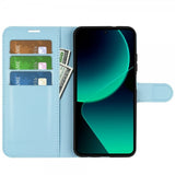 Xiaomi 13T/13T Pro Cover Litchi Blå