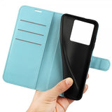 Xiaomi 13T/13T Pro Cover Litchi Blå