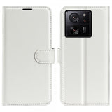 Xiaomi 13T/13T Pro Cover Litchi Hvid
