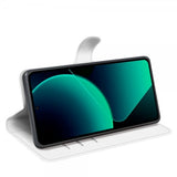 Xiaomi 13T/13T Pro Cover Litchi Hvid
