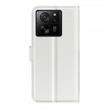 Xiaomi 13T/13T Pro Cover Litchi Hvid