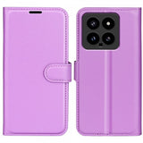 Xiaomi 14 Cover Litchi Lilla