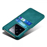 Xiaomi 14 Cover med to Kortlommer Grøn