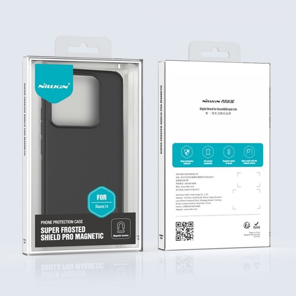 Nillkin Xiaomi 14 Cover Super Frosted Shield Pro MagSafe Grøn