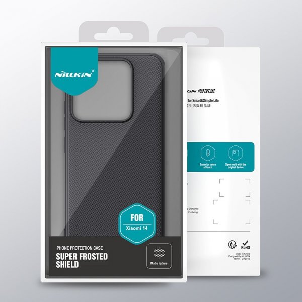 Nillkin Xiaomi 14 Cover Super Frosted Shield Rød