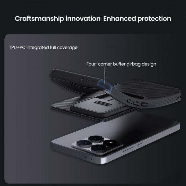 Nillkin Xiaomi 14T Cover CamShield Pro Sort
