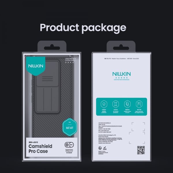 Nillkin Xiaomi 14T Cover CamShield Pro Blå