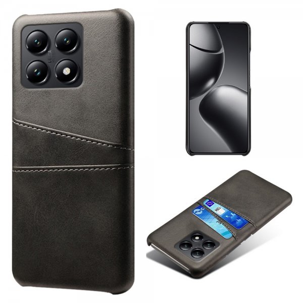 Xiaomi 14T Cover med to Kortlommer Sort