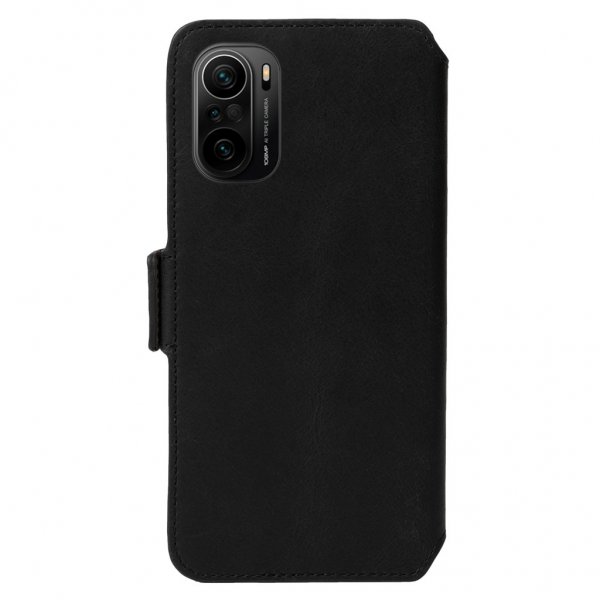 Krusell Xiaomi Mi 11i Etui Leather PhoneWallet Sort