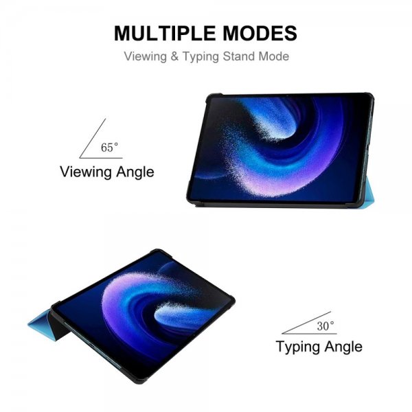 Enkay Xiaomi Pad 6 Etui Trifold Mørkeblå