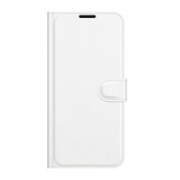 Xiaomi Redmi 10 Cover Litchi Hvid