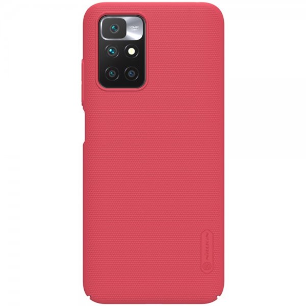 Nillkin Xiaomi Redmi 10 Cover Frosted Shield Rød