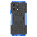 Xiaomi Redmi 12 Cover Dækmønster Stativfunktion Blå