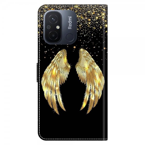 Xiaomi Redmi 12C Cover Motiv Guldvinger