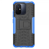 Xiaomi Redmi 12C Cover Dækmønster Stativfunktion Blå